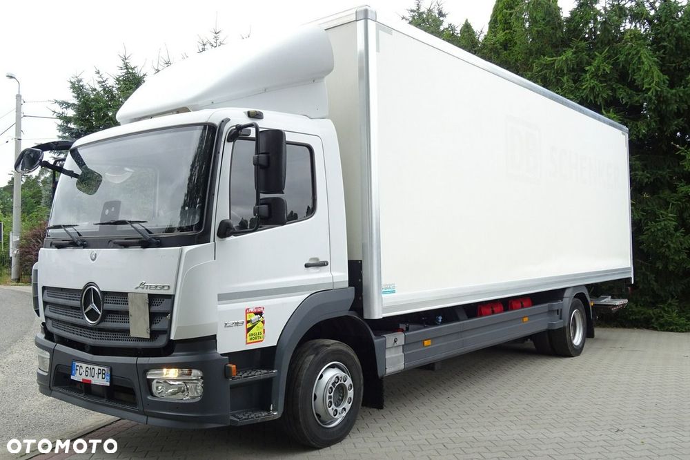 Mercedes-Benz Atego 1218 Euro 6 tylko 272 tys.km! kontener 18p winda - 21
