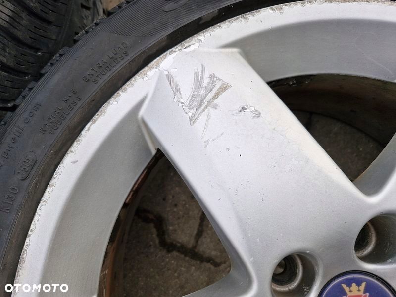 saab 9-3 93 ii 2 felgi aluminiowe alufelgi 17 cali 5x110 et41 12786708 - 7