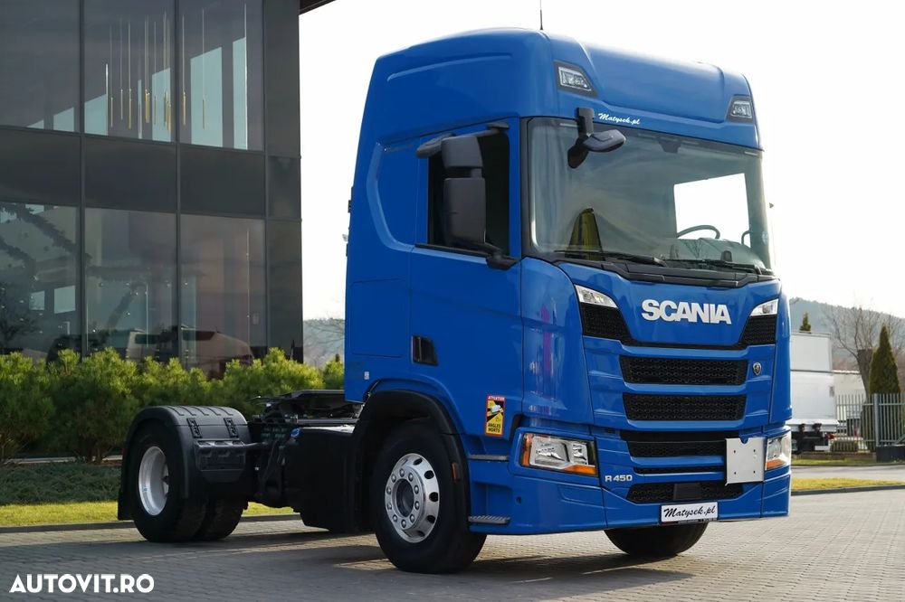 Scania R 450 / RETARDER / FULL ADR / I-PARK COOL / JANTE DIN ALIAJ / 2022 - 2