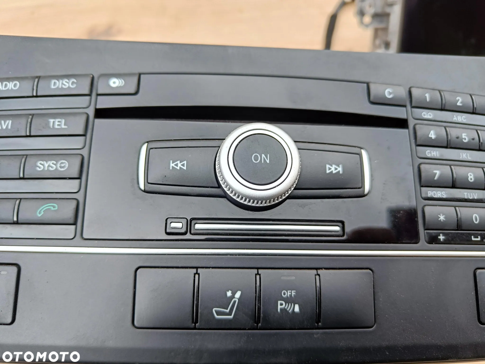 MERCEDES W207 W212 RADIO COMAND ZMIENIARKA DVD APS NAVI EKRAN KOMPLET A2129004208 - 9