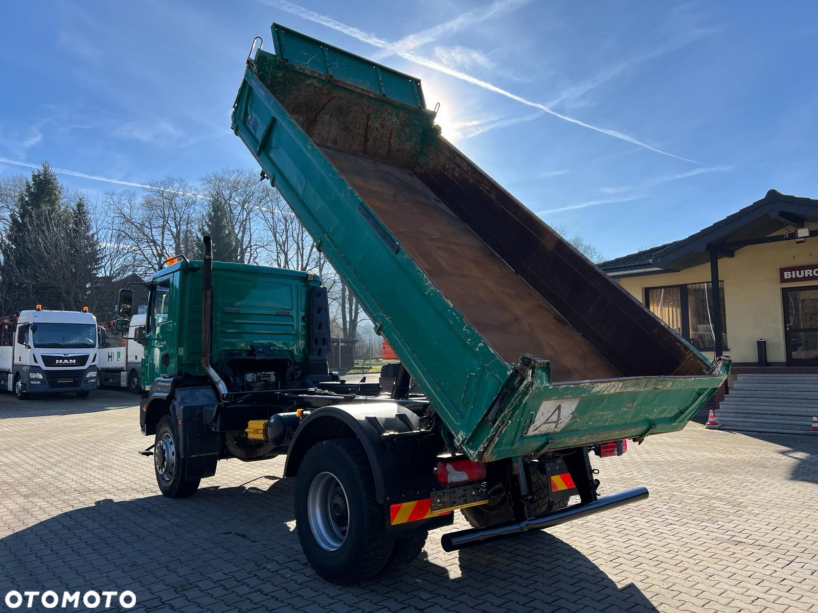 MAN 18.290 TGM wywrotka 3-str. MEILLER, 10 TON, MANUAL, 4x4! - 12