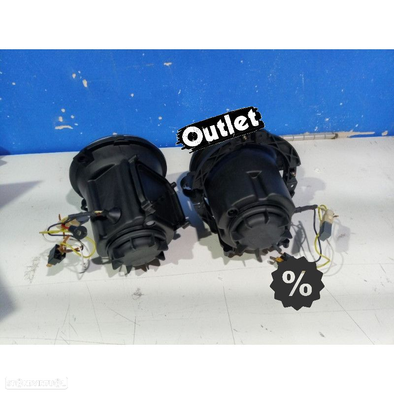 R145703C3 FARÓIS MERCEDES CLASSE G W463 89- LOOK AMG G65 FUNDO PRETO - 4