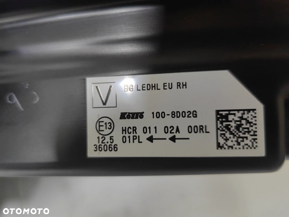 Nissan Qashqai j12 lampa przednia prawa - 9