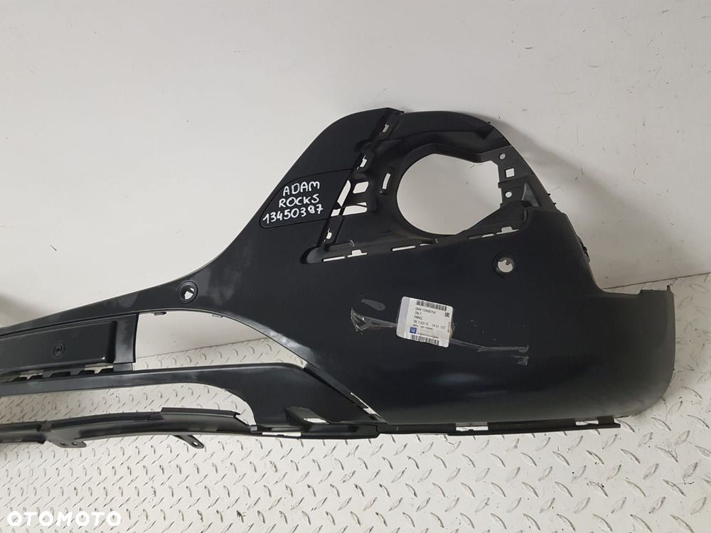 FABRYCZNIE NOWY ORYGINALNY ZDERZAK SPOILER PRZEDNI PRZÓD OPEL ADAM ROCKS 15-19 13450397 - 3