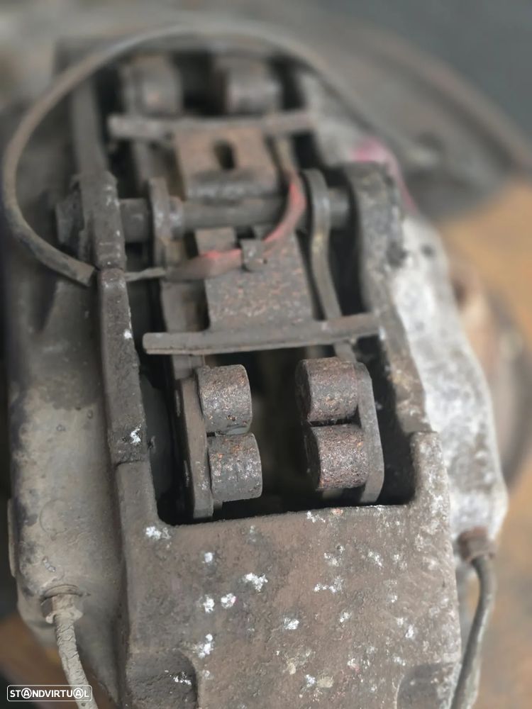 Conjunto Travões Frente ORIGINAL Brembo Audi Q7 4L 2006+ (Pinças + Discos + Proteções + Parafusos) - 7