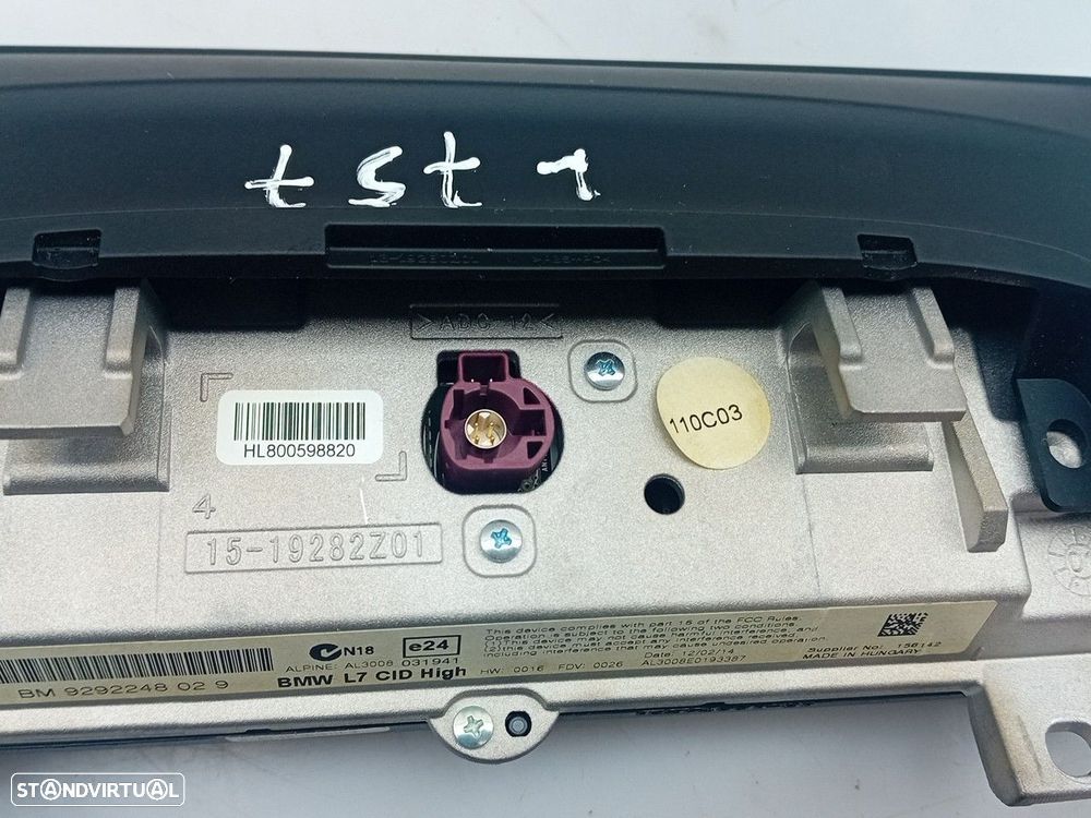 Display / ecrã de informações BMW 3 Gran Turismo (F34) - 4