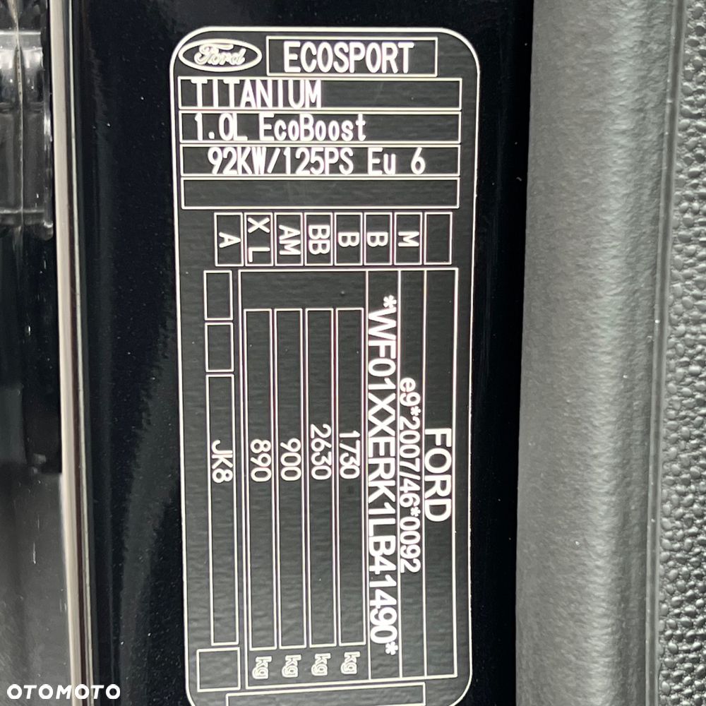 Ford EcoSport 1.0 EcoBoost GPF Titanium ASS - 40
