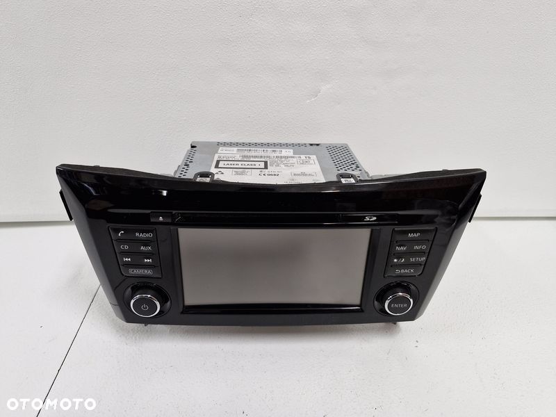 nissan qashqai ii 2 j11 radio nawigacja wyświetlacz ekran 259154et2a - 1