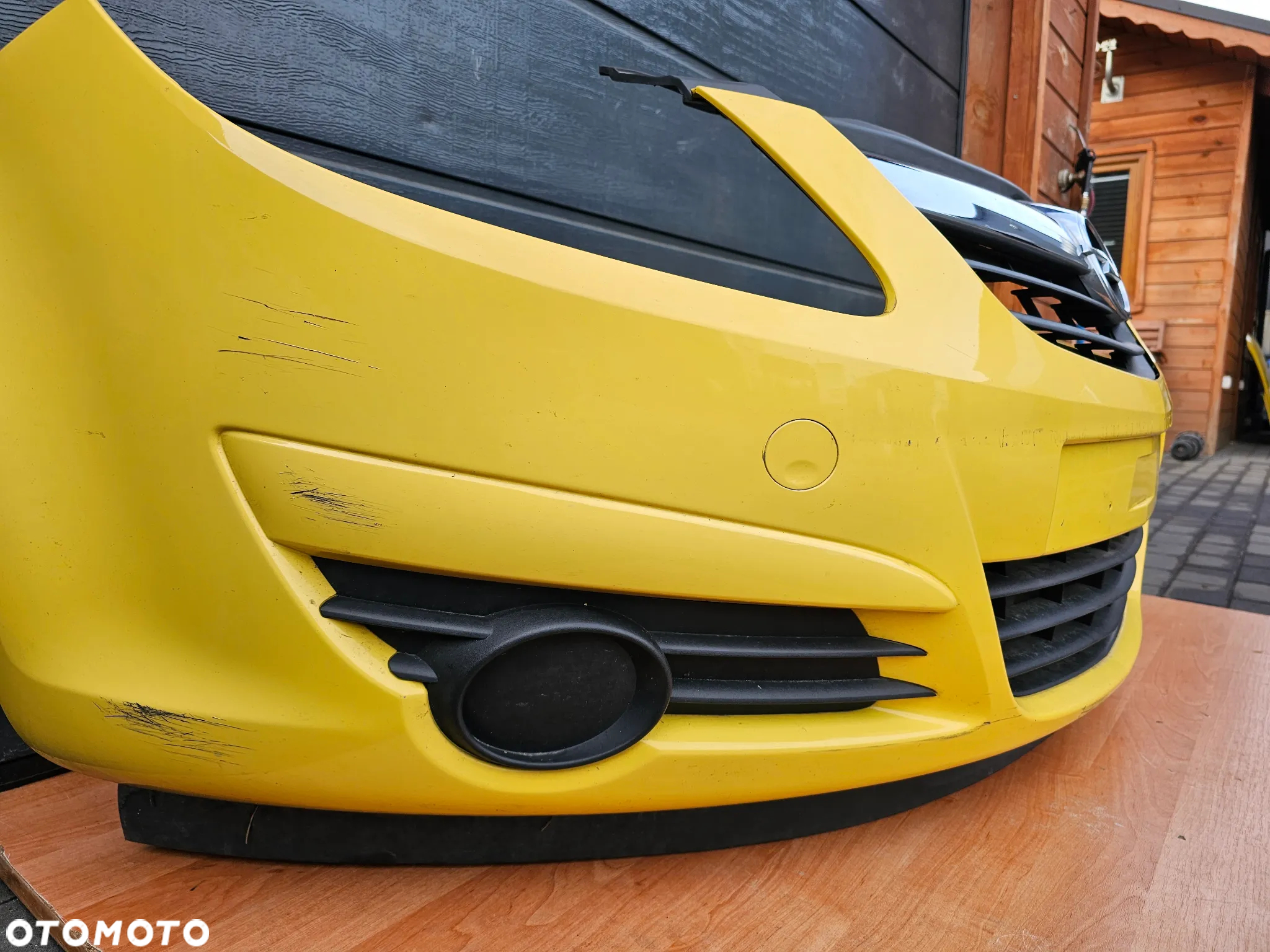 ZDERZAK PRZÓD PRZEDNI OPEL CORSA D Z40Q ATRAPA EUROPEJSKA PRZED LIFT - 8