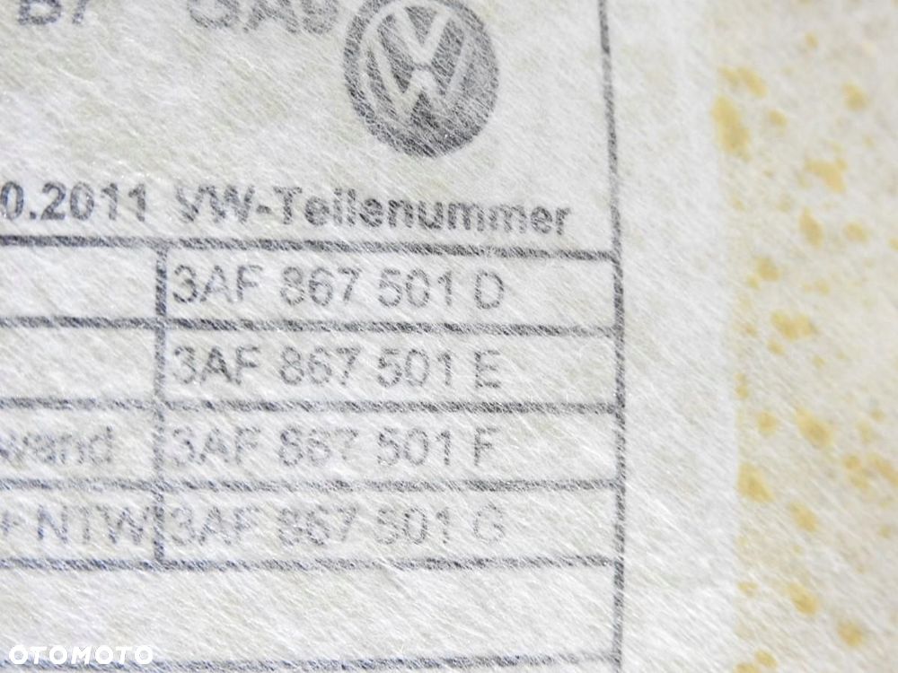 PODSUFITKA VW PASSAT B7 KOMBI 3AF867501D 3AF867501E 3AF867501F 3AF867501G - 6