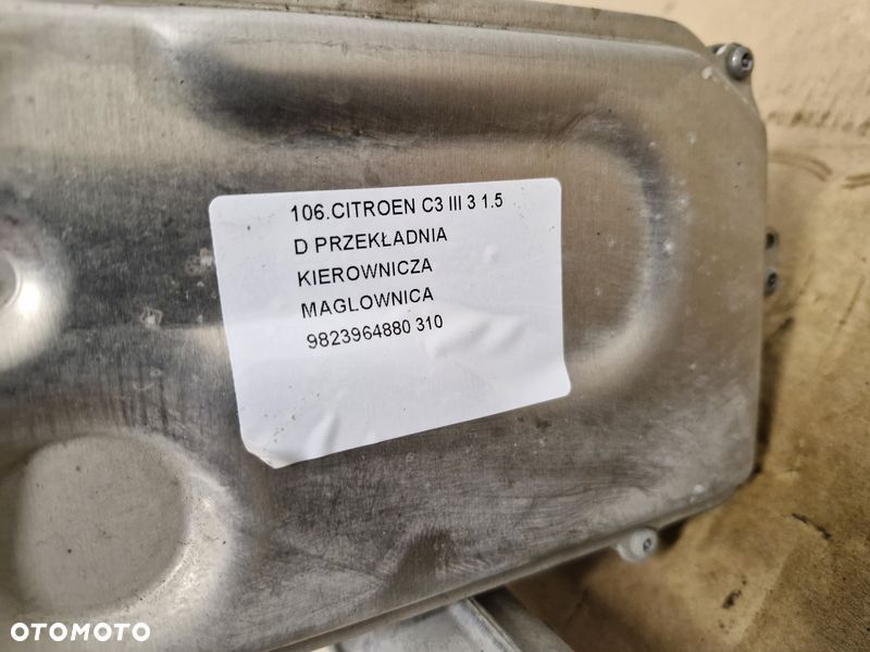 citroen c3 iii 3 maglownica przekładnia kierownicza eu 9823964880 - 8