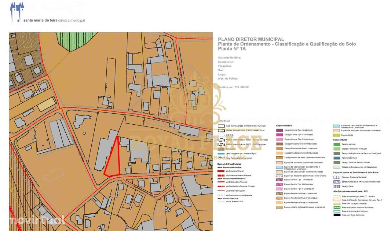 Terreno Construível 1.331m2 Santa Maria de Lamas - Grande imagem: 4/15