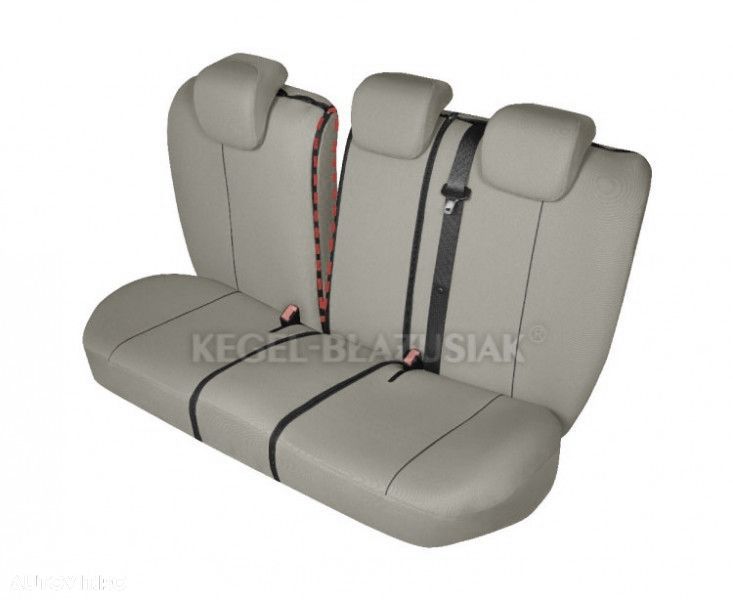 Huse scaune auto Hermen-Herman Bej Deschis M-L-Size, Spate set huse auto Kegel - 1