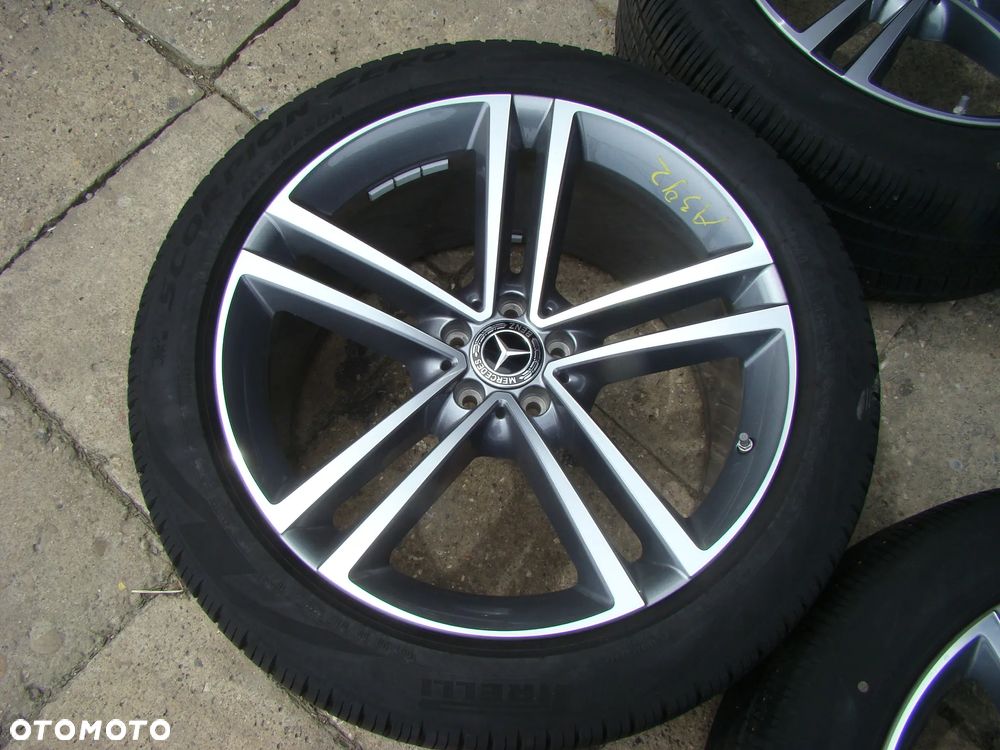 a392 Mercedes GLE V167 GLE Coupe C167 10jx21 11jx21 275/45 315/40 całoroczne czujnik - 3