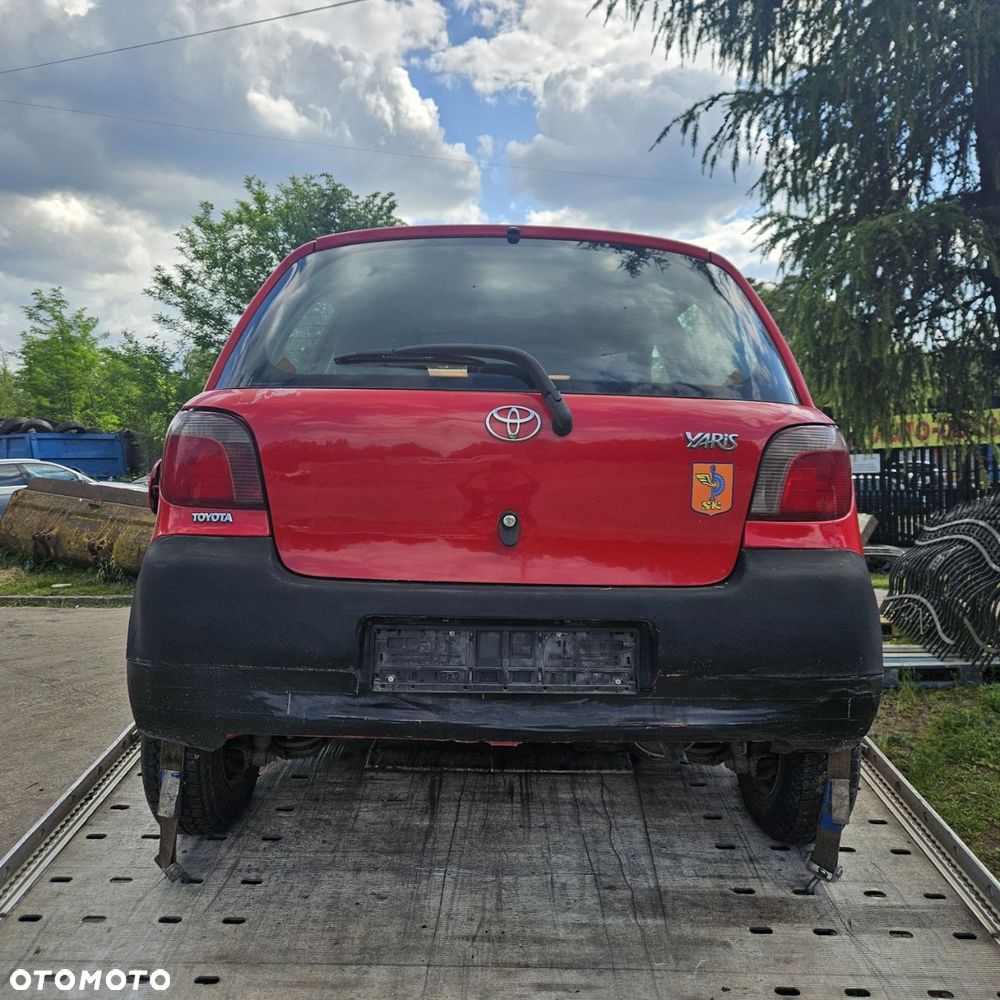 TOYOTA, YARIS 1.0 KAT, hatchback (2002r) 1,0 B 50 KW / 67 KM (kod lak: 3P0) pojazd na części - 2