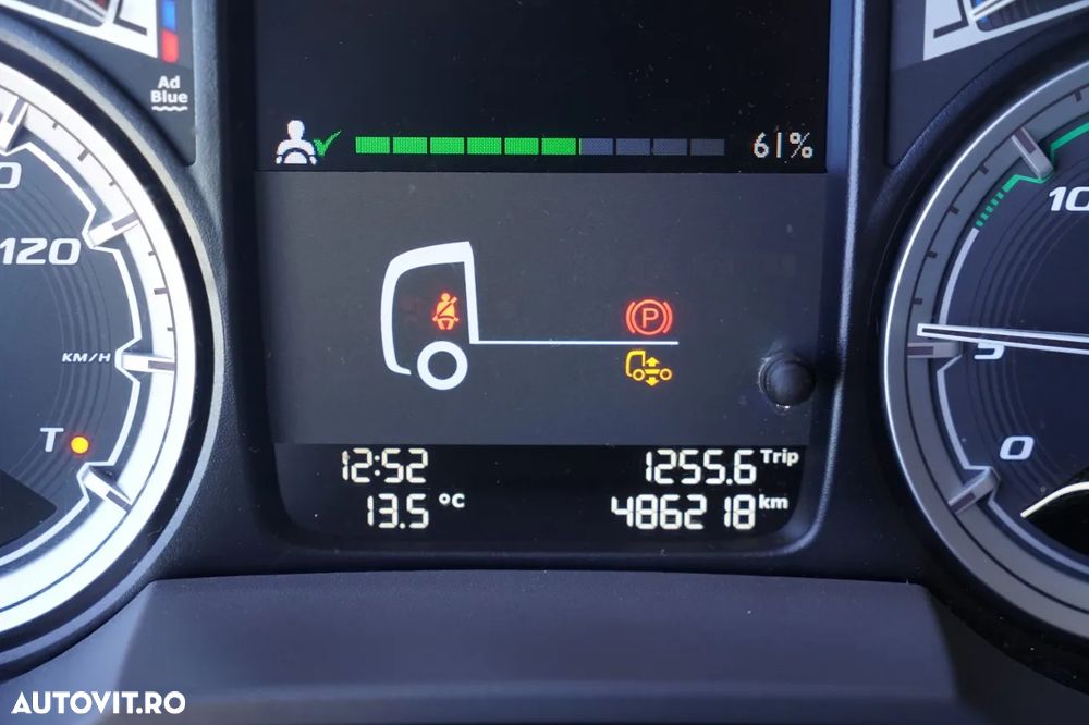 DAF XF 480 / PLATĂ JOSĂ / MEGA / LOC AL CINCILEA REGLABIL / 2021 / SSC / - 38