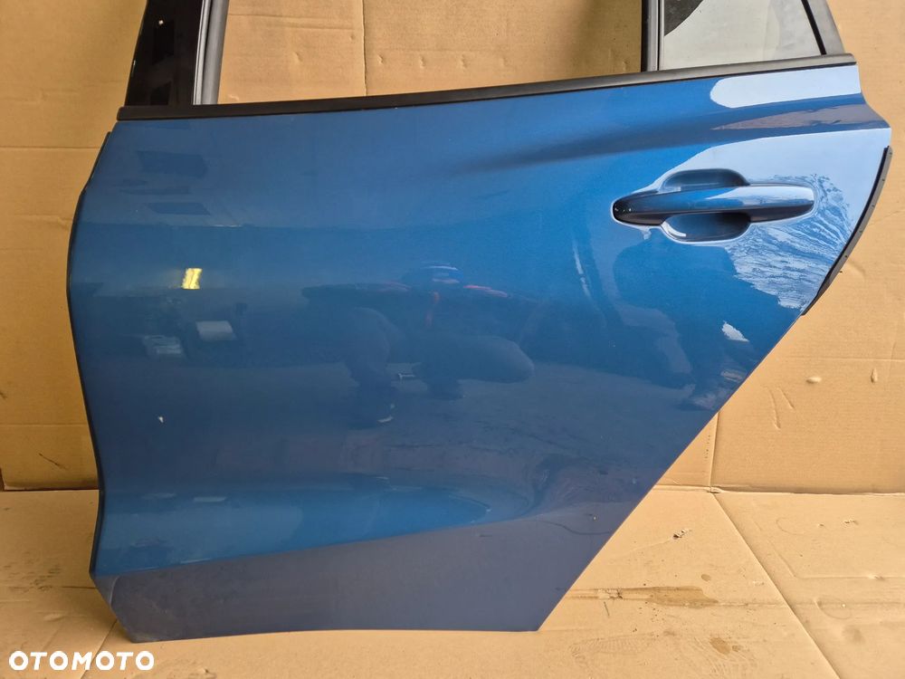 Drzwi Lewy Tyl Ford Focus Mk4 Kombi PERFORMANCE BLUE W Kolor - 5