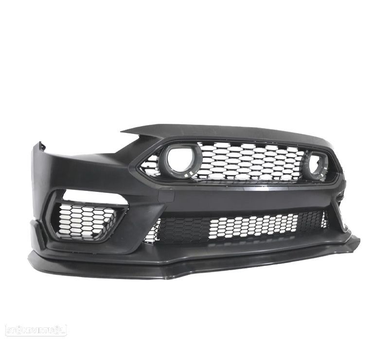 PARA-CHOQUES FRONTAL FORD MUSTANG 18-22 LOOK MACH 1 GRELHA LUZ LED - 3