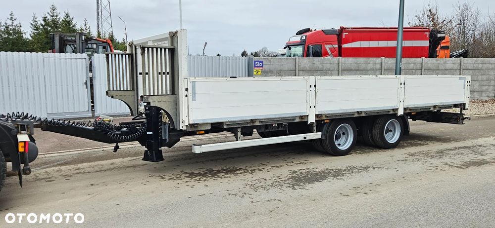 Ackermann Tandem niskopodwoziowa do kontenerów najazdy - 4