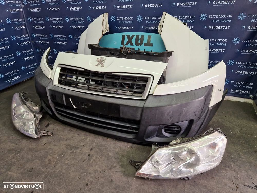 Frente completa usada PEUGEOT EXPERT 2009 2.0 HDI capot parachoques guardalamas oticas radiadores - 1