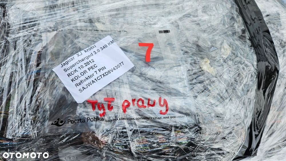 Jaguar XJ 351 Instalacja prawa komory bagażnika Wiązka tył prawy Przewody kompresora zawieszenia Modułów BSI DW93-14A005-BBC - 25