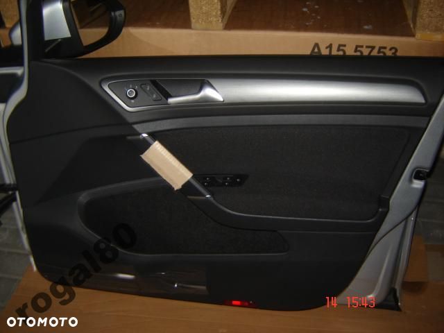 VW GOLF VII 7 BOCZEK TAPICERKA DRZWI NOWA ORYGINAŁ - 1