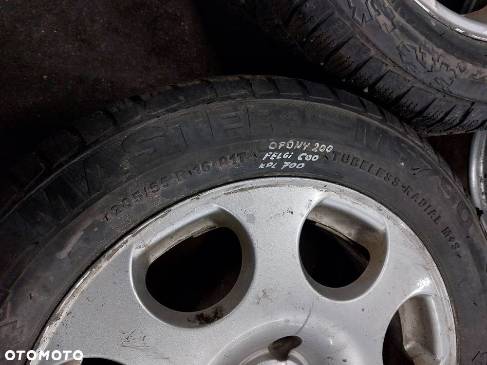 FELGI ALUMINIOWE 4 SZT 8E0601025F 5x112 7Jx16 ET42 FI57,1 AUDI - 5