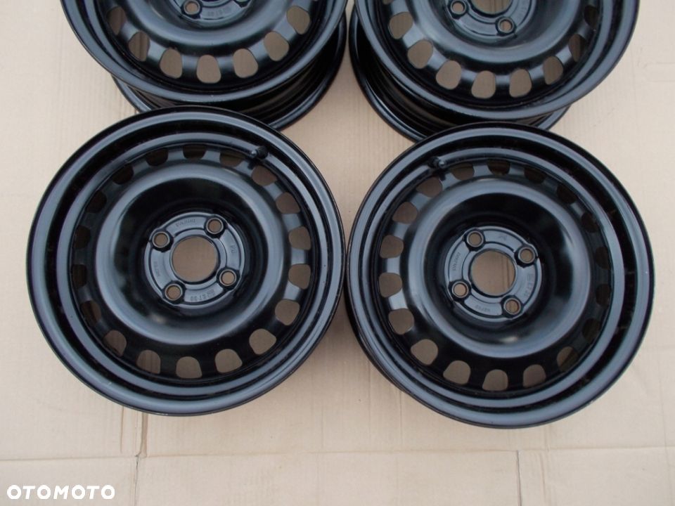 4x Felgi 14 Chevrolet Aveo Kalos Opel Corsa D E Adam 4x100 ET39 / oryginał - 6