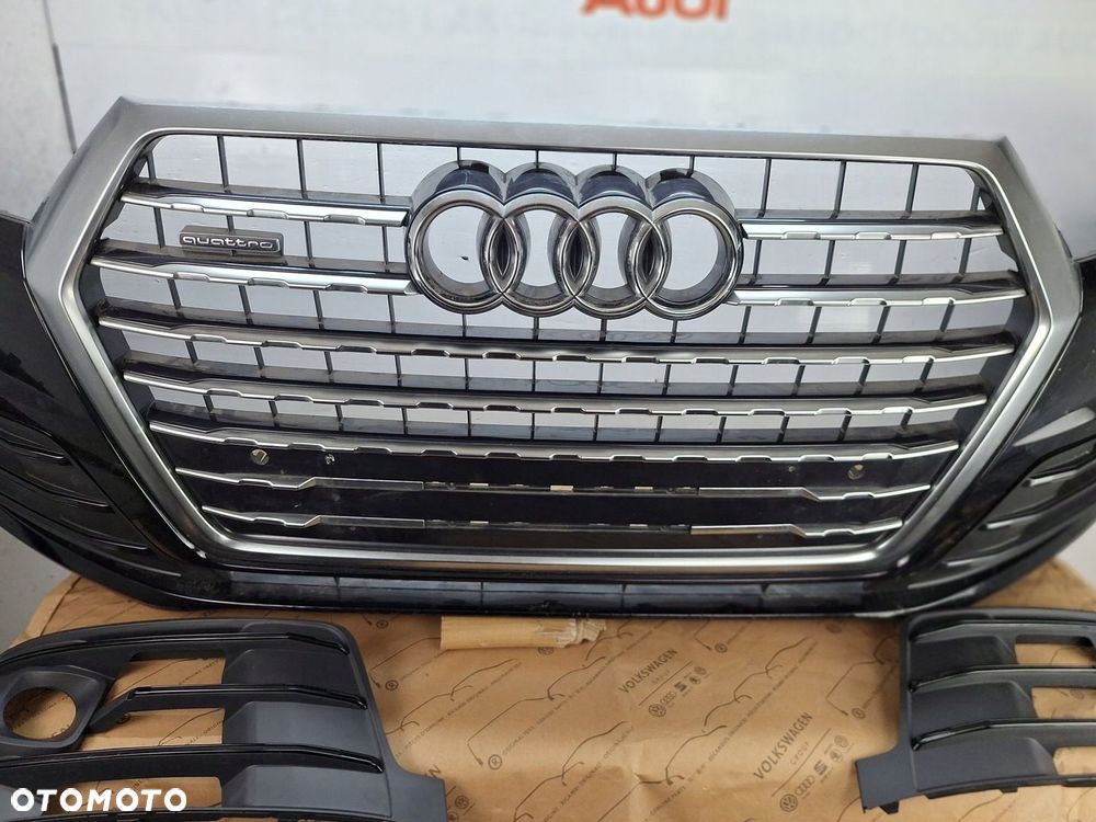 ZDERZAK AUDI Q7 4M 4M0 2014-2019 PRZED LIFTEM S-LINE LIFTINGIEM OE ORYGIN - 6