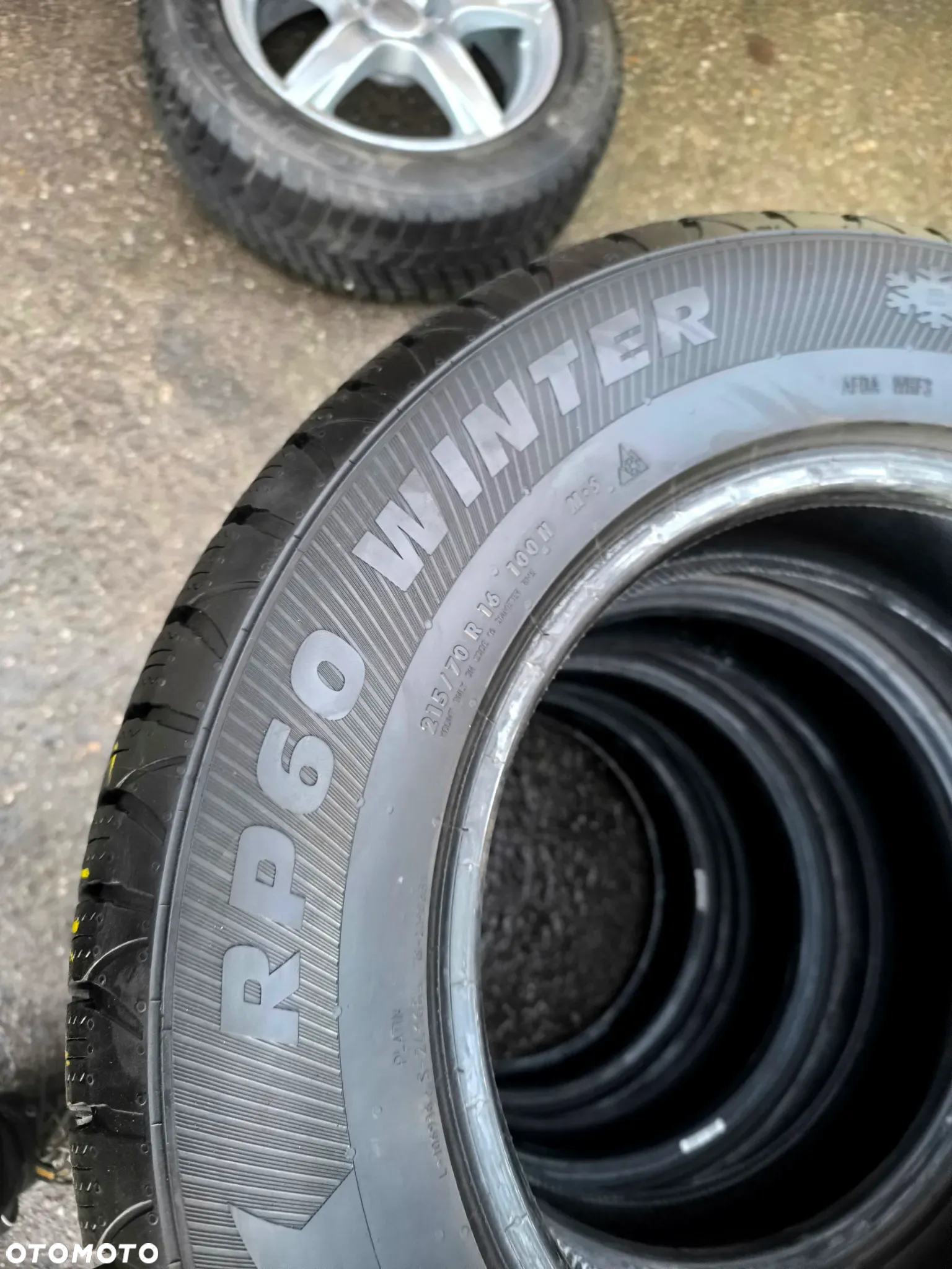 215/70R16 100H Opony zimowe zima PLATIN RP60 RP-60 WINTER 8,5mm J.NOWE Legnica ALU-RAD 215/70 22r. - 13