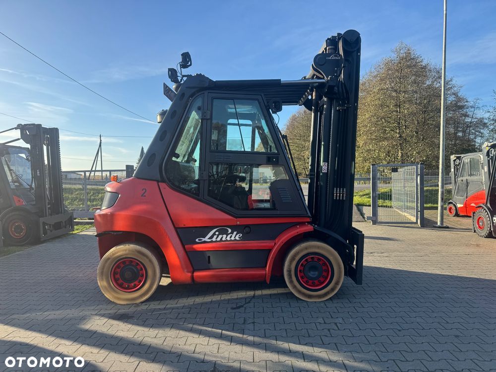 Linde H70D 2013 kabina 4 sekcje 396 h60 h80 diesel 396 toyot