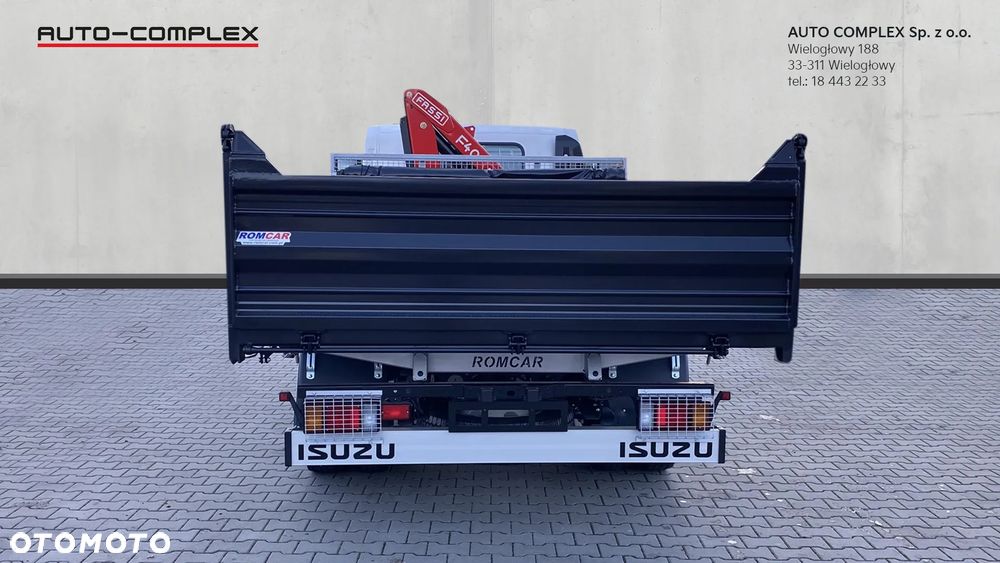 Isuzu P75 190KM 7500DMC Wywrotka z HDS - 4