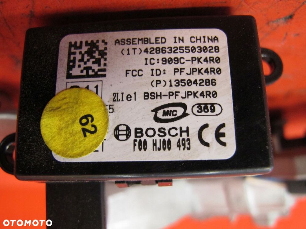 OPEL Vauxhall INSIGNIA A G09 STACYJKA KLUCZYK PILOT SCYZORYK 22891499 - 2
