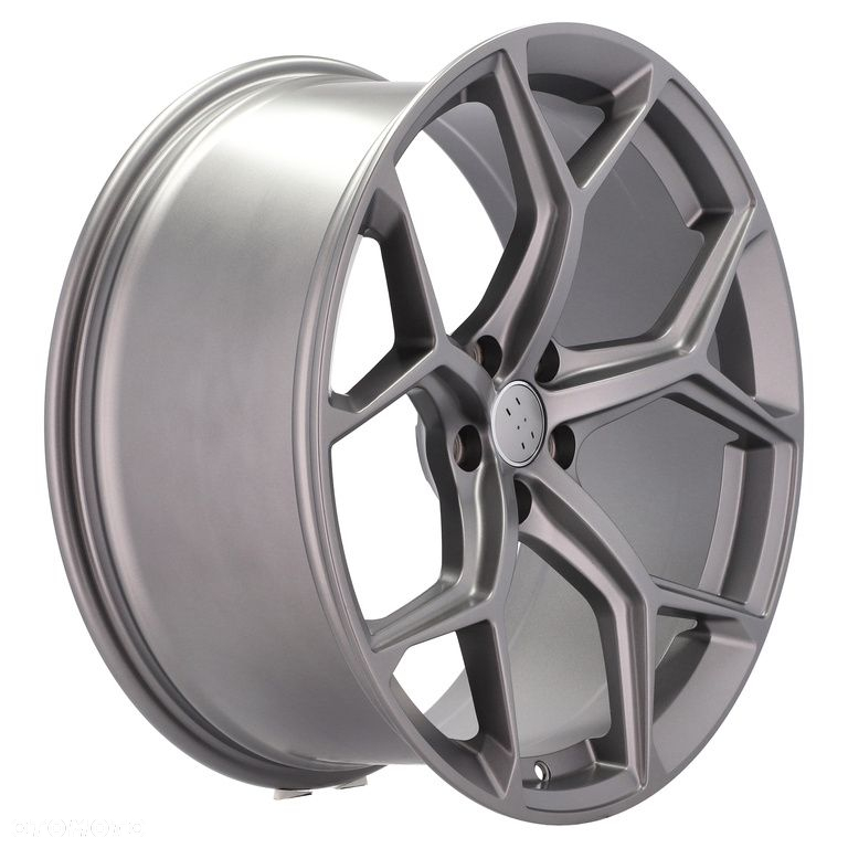 4x Felgi 22 5x112 m.in. do AUDI Q7 4M Q8 4M RS6 C7 S8 D4 SQ7 SQ8 Czarne Półmatowe - I5598 - 7