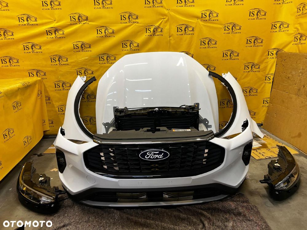 PRZÓD ZDERZAK LAMPY MASKA BŁOTNIKI FORD KUGA MK3 LIFT 1.5 EB FROZEN WHITE - 1