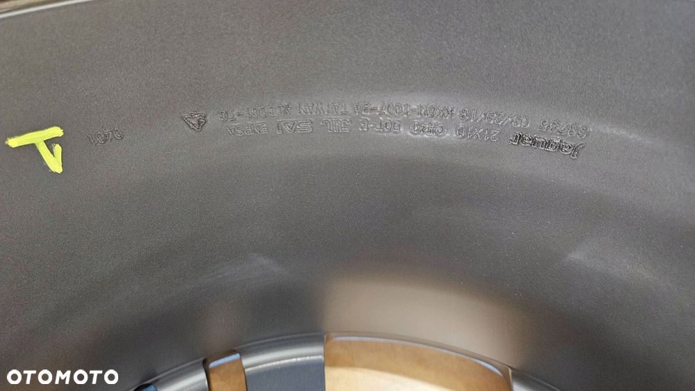 felga aluminiowa jaguar f-pace svr 21'' 10j et40 kk8m-1007-ba nowa - 8