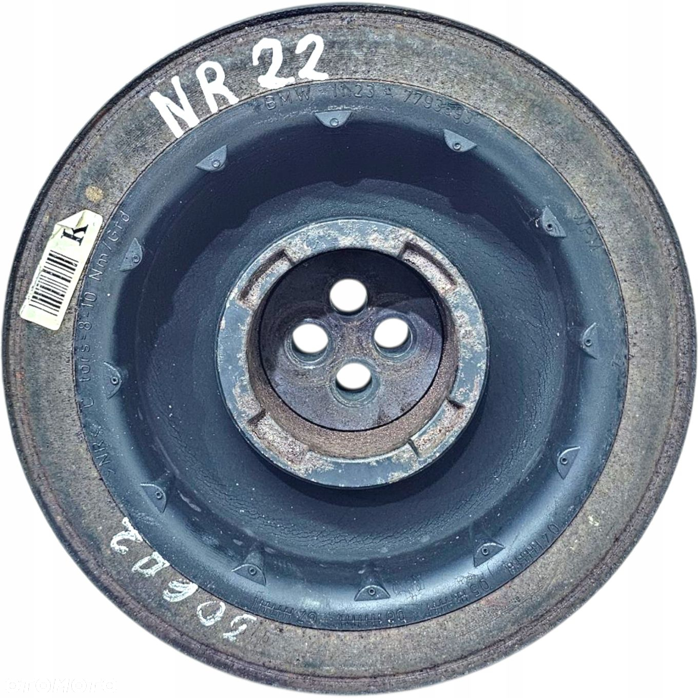 Bmw E46 E60 E90 E83 E70 Koło Pasowe Wału Tłumik Drgań Oryginał M57N 7793593 - 8