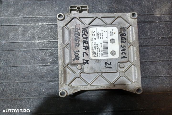ECU Calculator Motor 5WK9407 - 1.8  5WK9407 - 1.8 Opel Vectra C [2002 - 1