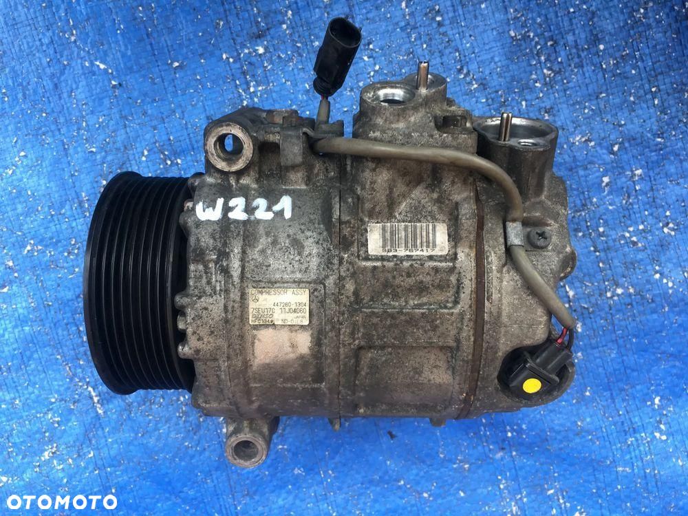 Mercedes W221 3.0 V6 CDI Kompresor Sprężaka Klimatyzacji 447260-1304 - 8