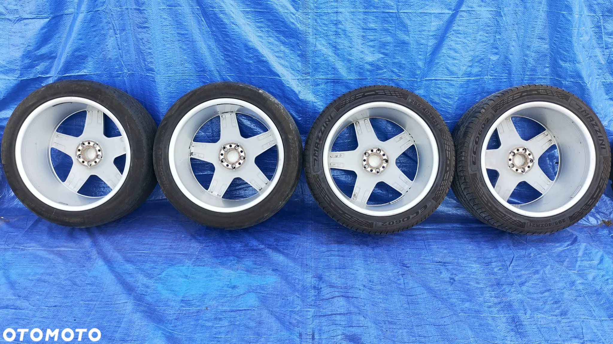 KOŁA FELGI ORYGINALNE AMG 21 CALI A1644017002 10Jx21 ET37 OPONY 295/40ZR21 MERCEDES GLE ML W164 W166 GLS GL X164 X166 S-KLASA W222 CL W216 - 12