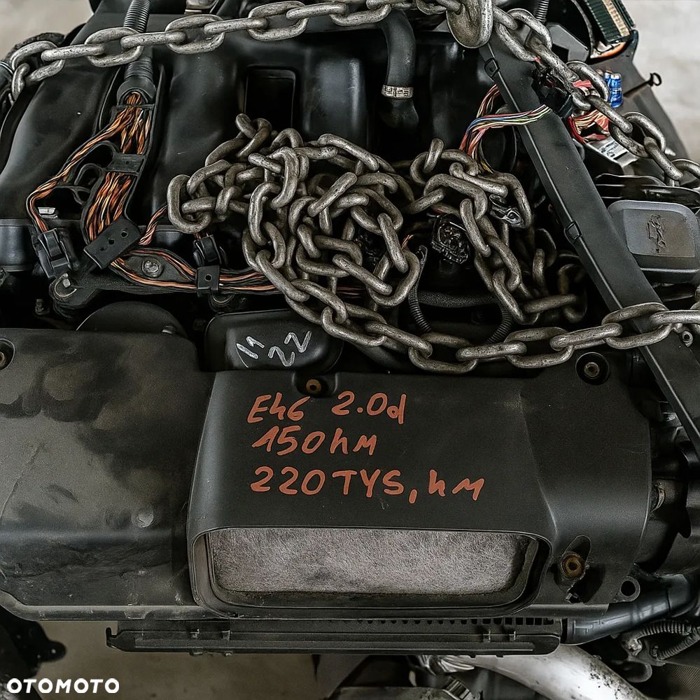 Silnik BMW E46 2.0D 150KM – Stan BDB – Gwarancja