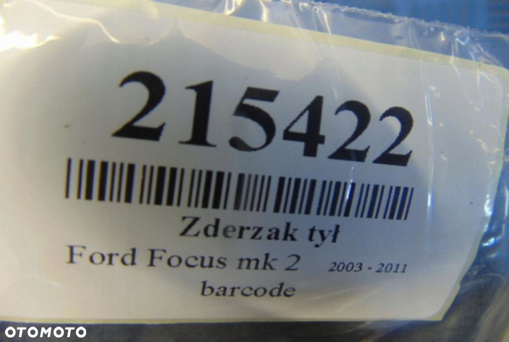 FORD FOCUS MK2 HB 1.6TDCI ZDERZAK TYŁ KOD LAKIERU 23 WGNIECENIE - 12