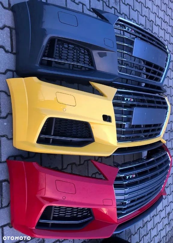 Audi TT TTS 8S zderzak przedni kompletny atrapa - 3