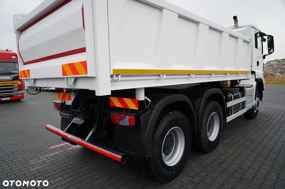 MAN TGS 26.480 / 6X6 / 3 STRONNA WYWROTKA /  HYDROBURTA / MANUAL / BORDMATIC - 22