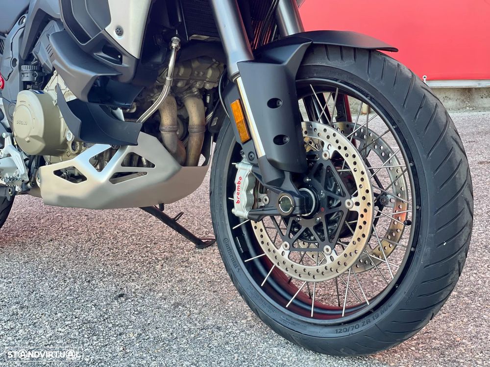 Ducati Multistrada V4 RALLY RADAR DARK STEALTH SPOKED WHEELS - 3