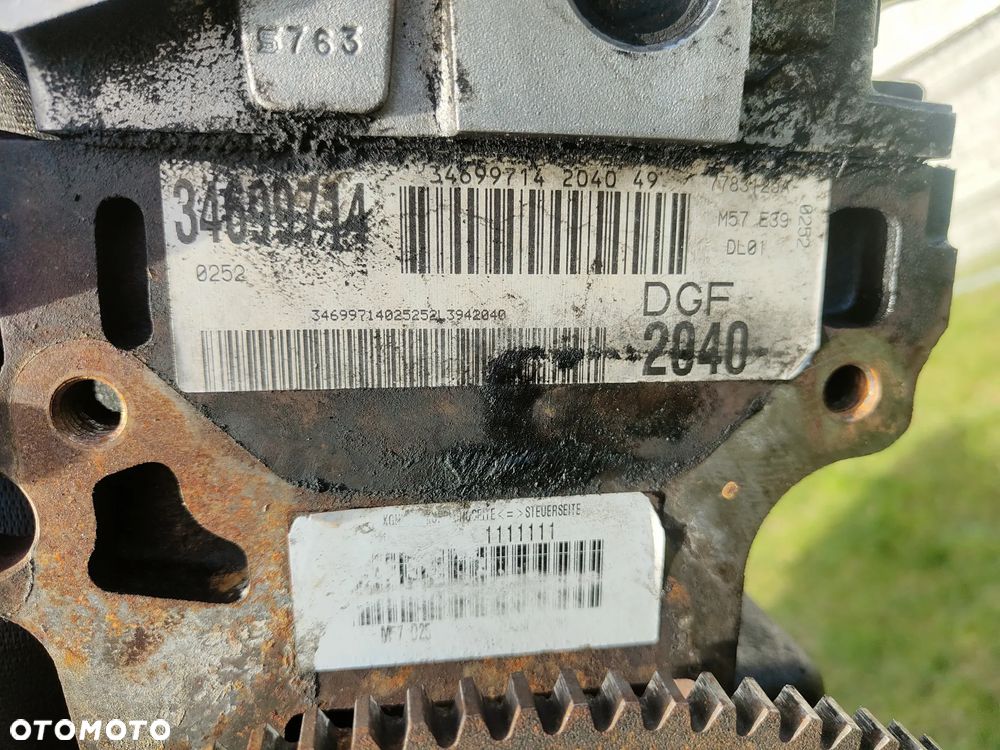 BMW E39 2.5d 163KM Silnik M57D25 256D1 Gwarancja na piśmie - 10