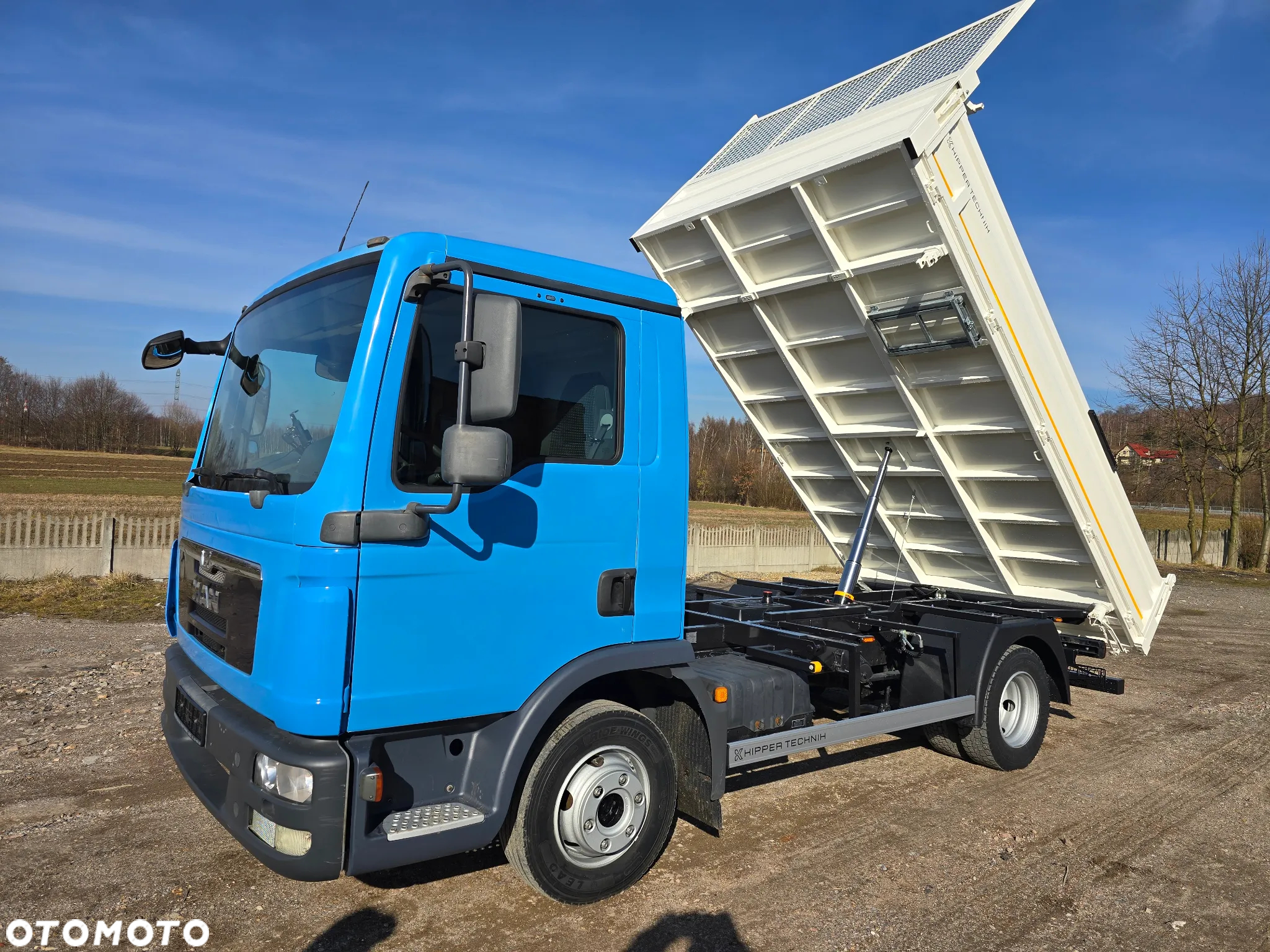 MAN TGL 8.180 NOWY KIPER Wywrotka 3 stronny 2014 rok Euro 5 MANUAL Blokada - 2