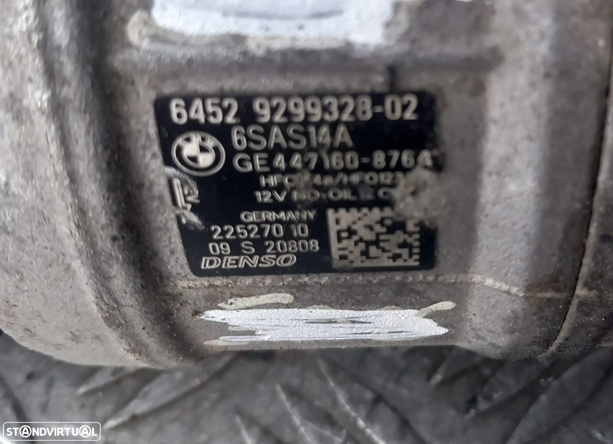 Compressor Ar Condicionado BMW Ref: 64529299328-02/6SAS14A/GE447160-8764 - 5