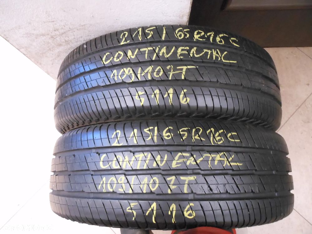 Opony 215/65r16c continental vanco 2 8,7mm lato para - 1