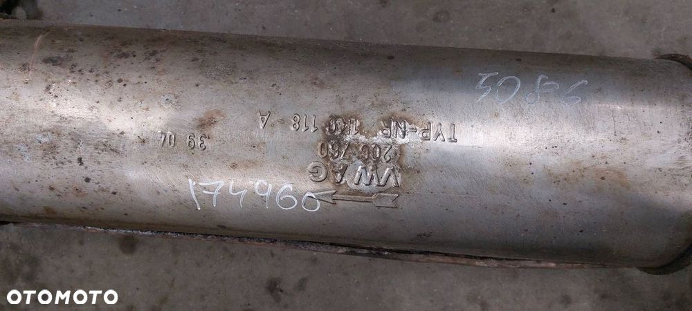 TŁUMIK WYDECH KOMPLETNY OCTAVIA II 1.9 TDI LIFTBACK - 4